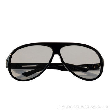 Passive Circular Polarized 3D Cinema Sunglasses for Digital Cinema